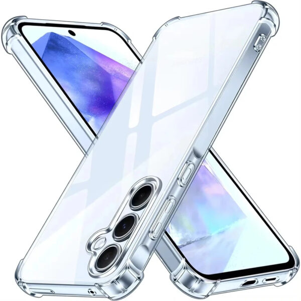 Military-Grade Shockproof Samsung Case with Wireless Charging Support