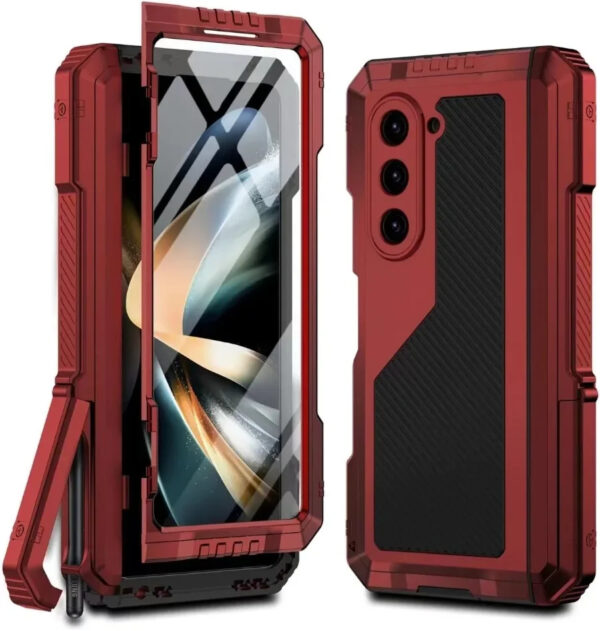 Military-Grade Samsung Z Fold Case with 3-Layer Shockproof Defense