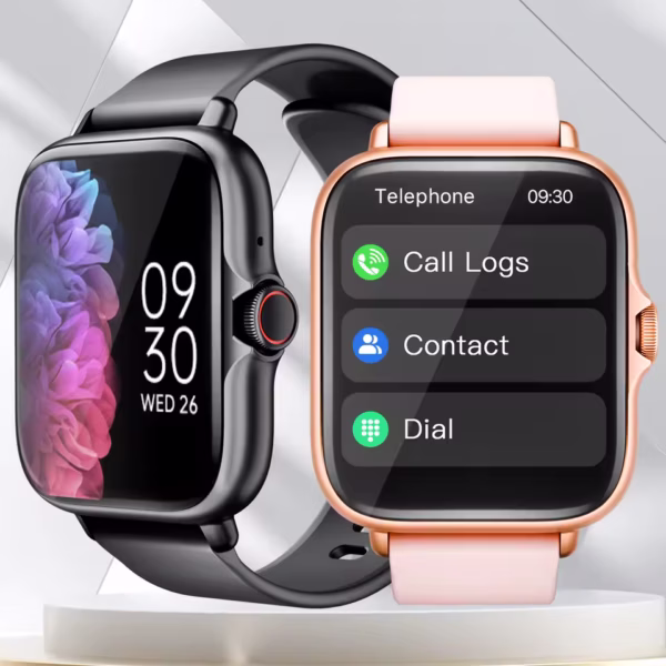 1.83” Waterproof Smart Watch with Message Answer Call Sleep Monitoring Sports Pedometer Information Alerts For iPhone Android