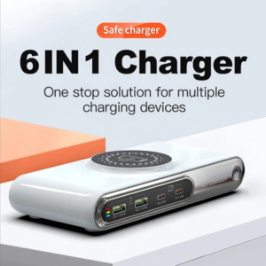 15W Fast Charge Wireless Charging Station Multifunctional LED Light USB Charger for iPhone for Samsung for iPhone for Samsung