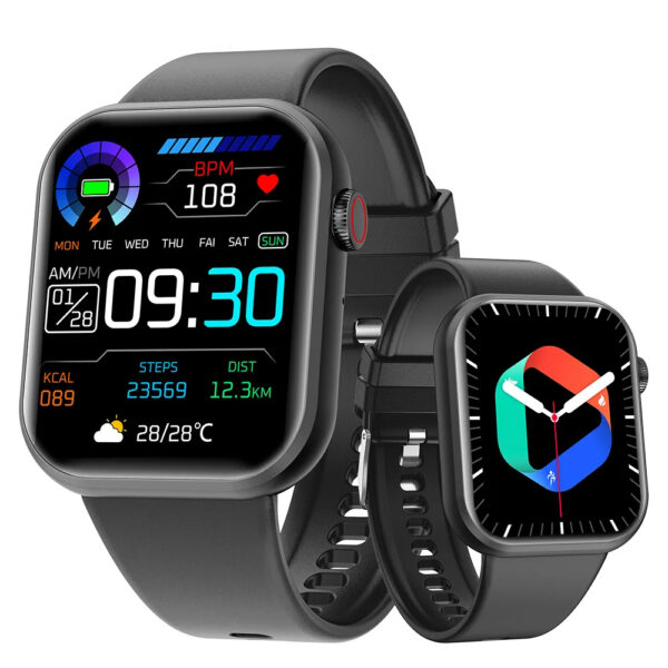 Waterproof Smartwatch with Heart Rate & Bluetooth Calling for Active Life