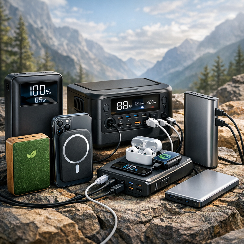 large capacity power bank illustration for Charging Banks: Best Powerful Options for Every Device and Adventure