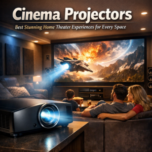 home theater projector illustration for Cinema Projectors: Best Stunning Home Theater Experiences for Every Space