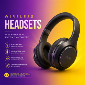 Wireless-Bluetooth-Headsets