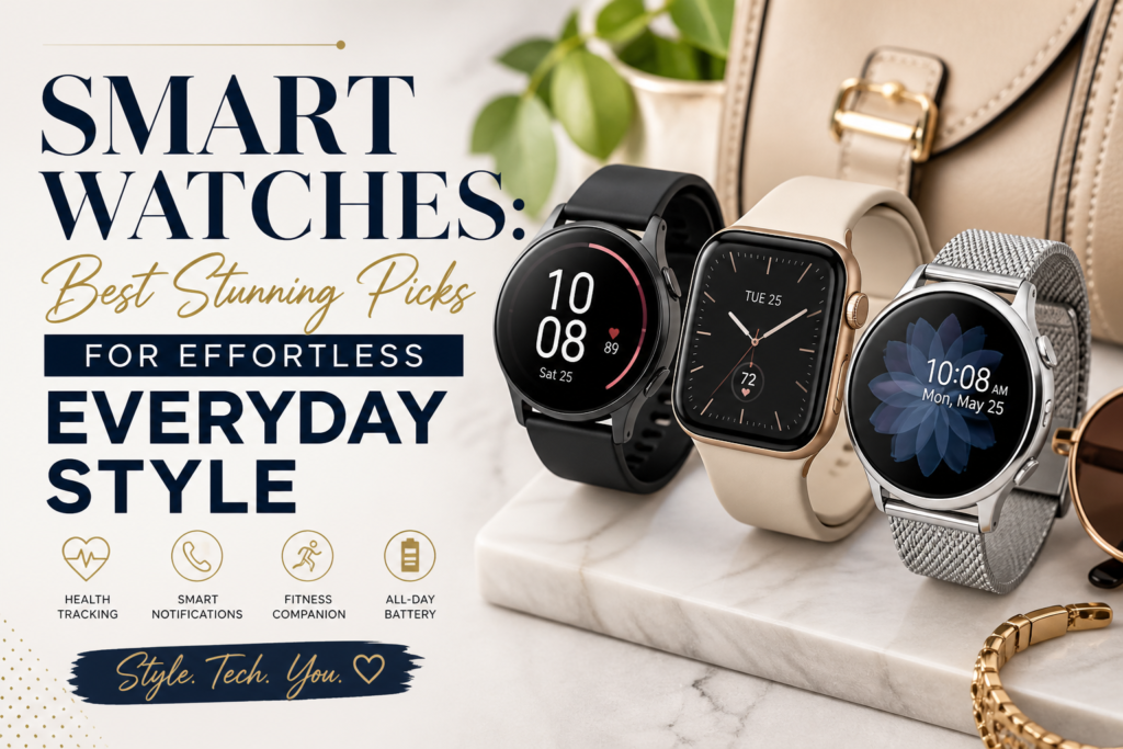 Illustration of Smart Watches: Best Stunning Picks for Effortless Everyday Style