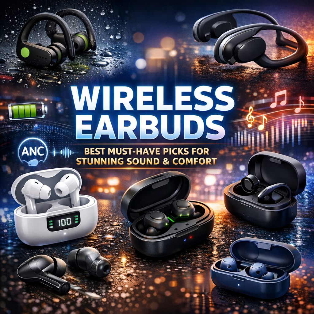 Illustration of Wireless Earbuds: Best Must-Have Picks for Stunning Sound and Comfort