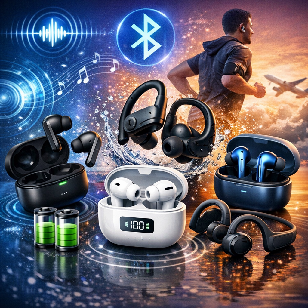 Illustration of Wireless Earbuds: Best Stunning Picks for Effortless Listening Anywhere