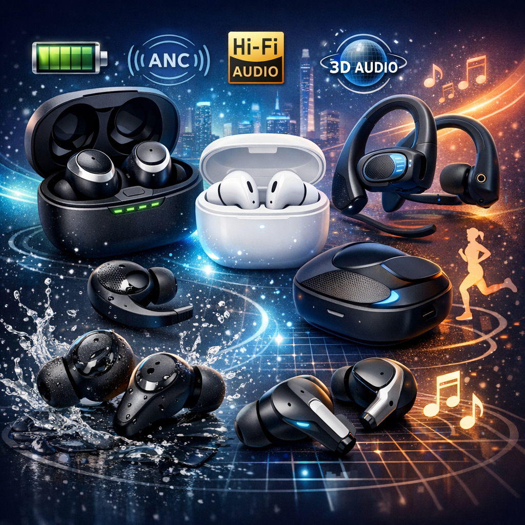 Illustration of Wireless Earbuds: Best Stunning Picks for Effortless Listening in 2025