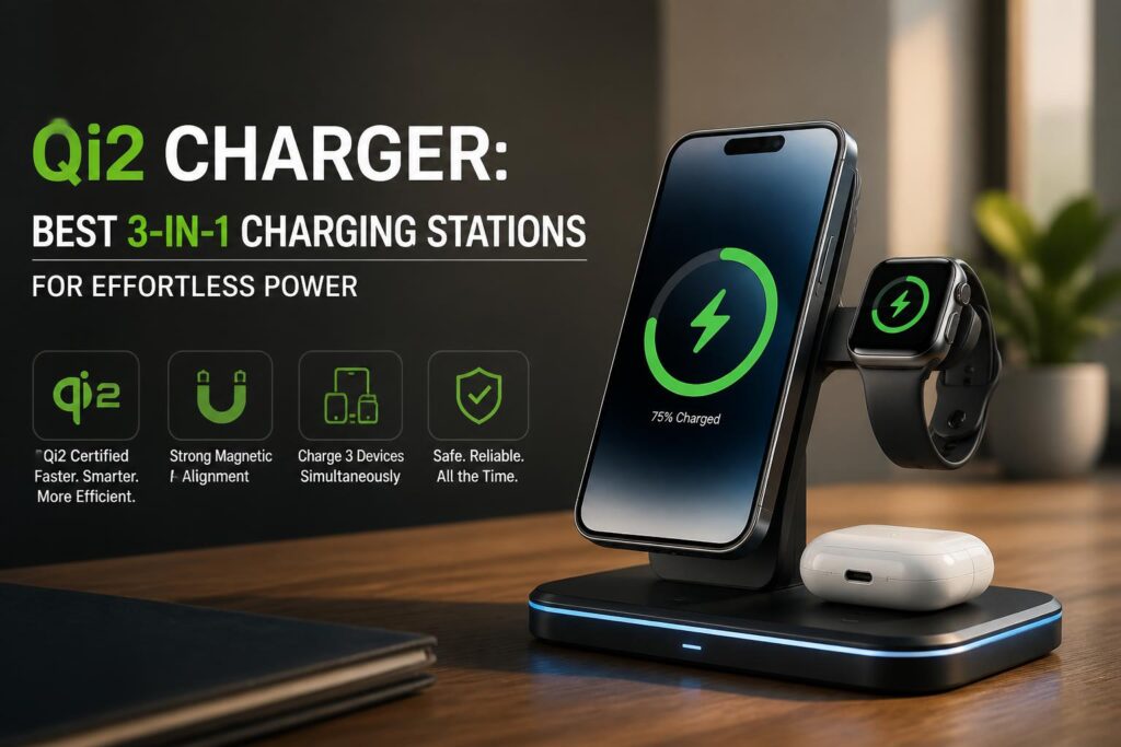 Additional Illustration of Qi2 Charger: Best 3-in-1 Charging Stations for Effortless Power