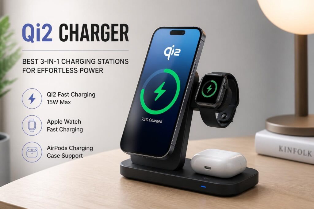 Additional Illustration of Qi2 Charger: Best 3-in-1 Charging Stations for Effortless Power