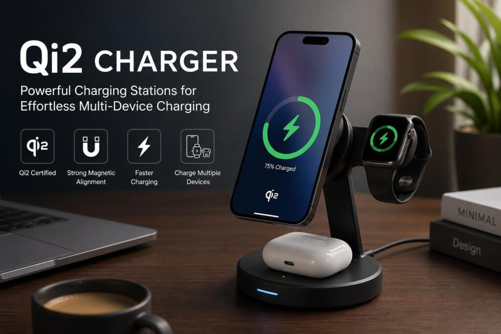 Additional Illustration of Qi2 Charger: Best Powerful Charging Stations for Effortless Multi-Device Charging