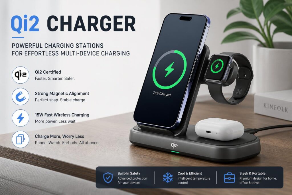 Additional Illustration of Qi2 Charger: Best Powerful Charging Stations for Effortless Multi-Device Charging