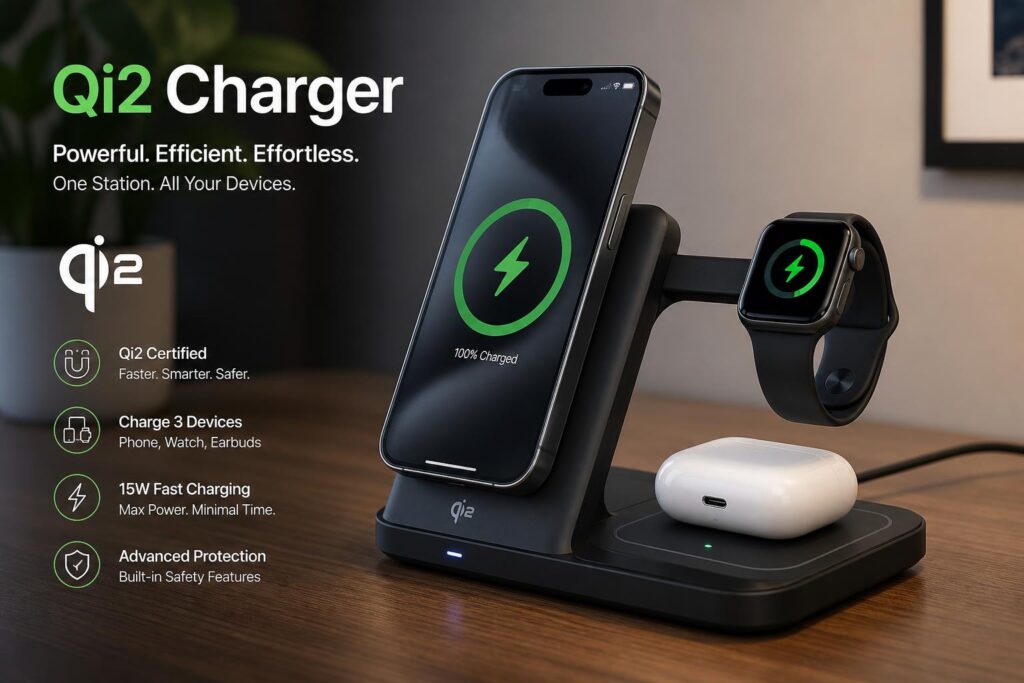 Additional Illustration of Qi2 Charger: Best Powerful Charging Stations for Effortless Multi-Device Charging