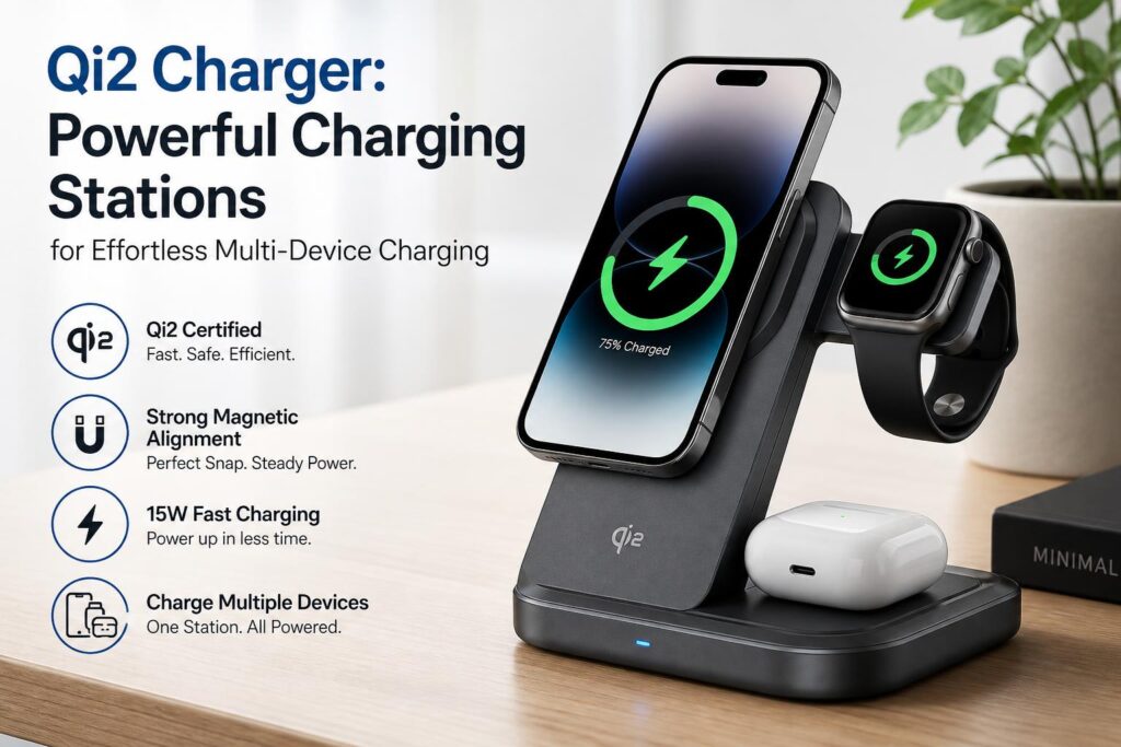 Additional Illustration of Qi2 Charger: Best Powerful Charging Stations for Effortless Multi-Device Charging