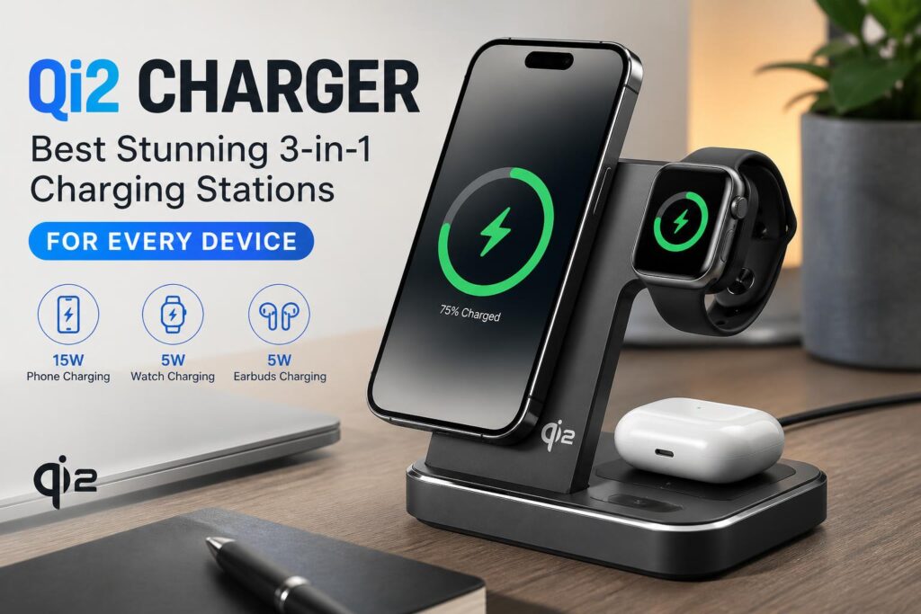 Additional Illustration of Qi2 Charger: Best Stunning 3-in-1 Charging Stations for Every Device