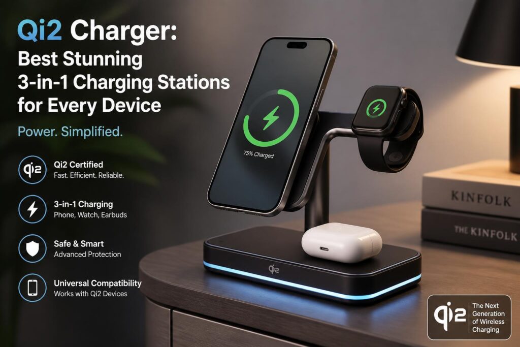 Additional Illustration of Qi2 Charger: Best Stunning 3-in-1 Charging Stations for Every Device