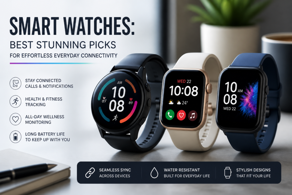 Additional Illustration of Smart Watches: Best Stunning Picks for Effortless Everyday Connectivity